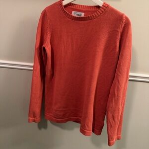Women's Crew Neck Sweater - coral
